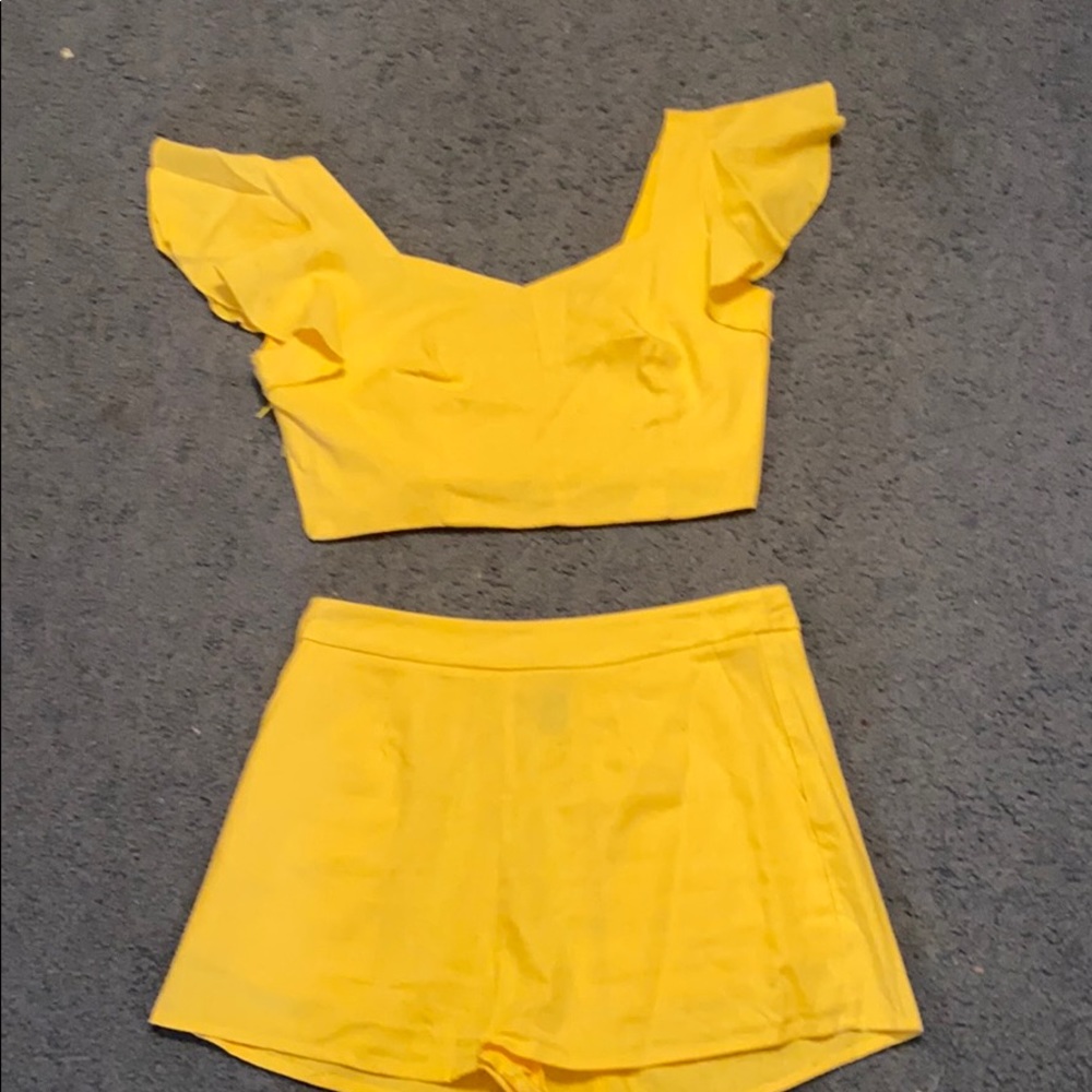 Shein Two Piece Shorts Set